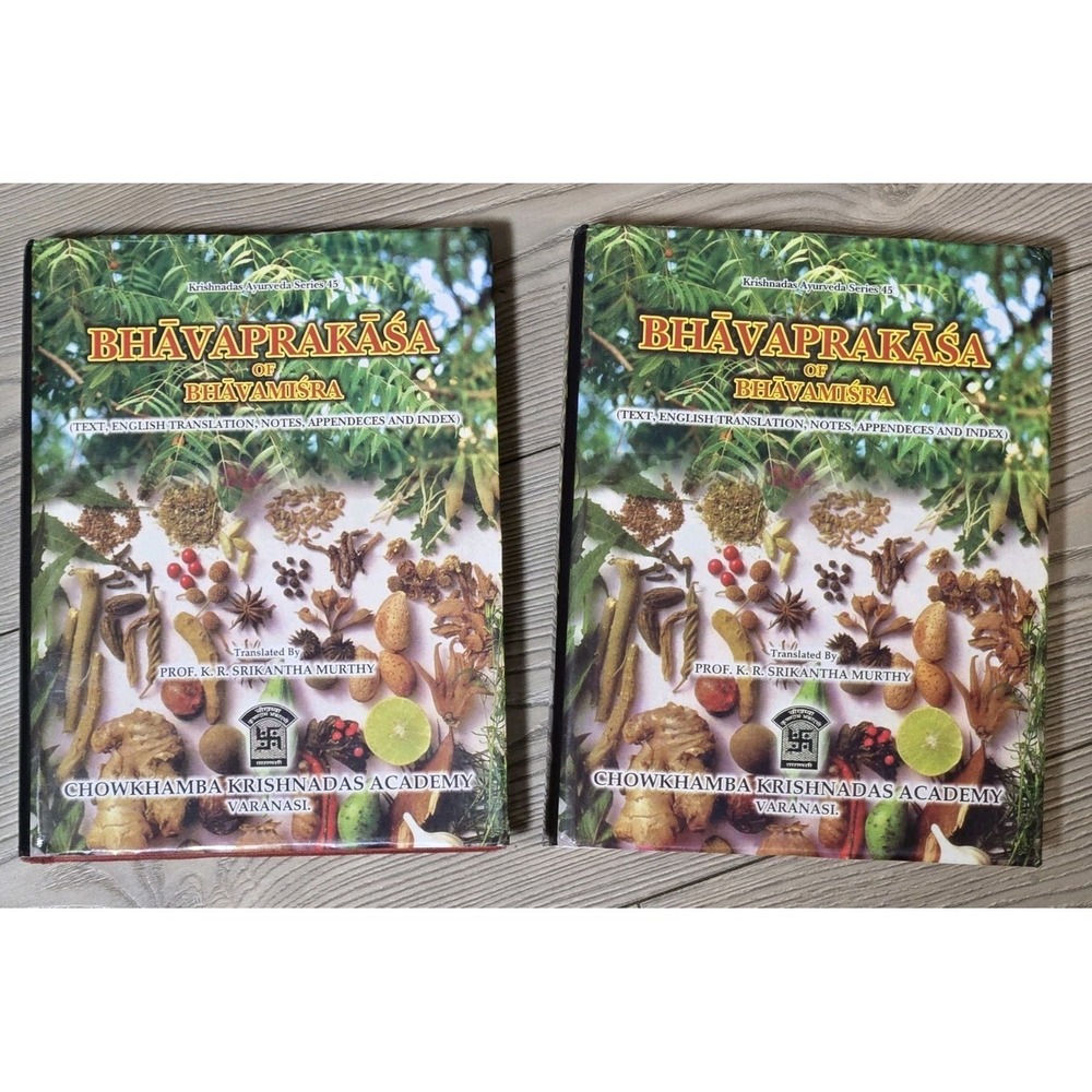 Bhavaprakasa of Bhavamisra Volume 1 & 2 Hardcover Book‎ Set